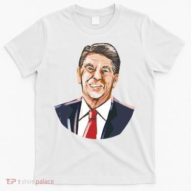 Ronald Reagan Illustration T-Shirt