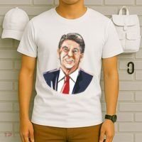 Ronald Reagan Illustration T-Shirt thumb 6