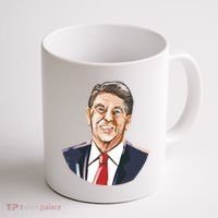 Ronald Reagan Illustration Coffee Mug thumb 1