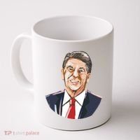 Ronald Reagan Illustration Coffee Mug thumb 0