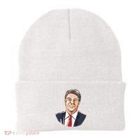 Ronald Reagan Illustration Beanie thumb 0