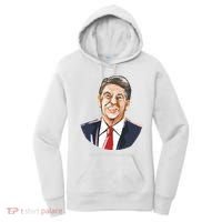 Ronald Reagan Illustration Women's Hoodie thumb 0