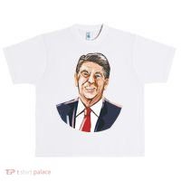 Ronald Reagan Illustration Urban Oversized Heavyweight T-Shirt thumb 0