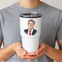 Ronald Reagan Illustration Tumbler thumb 2