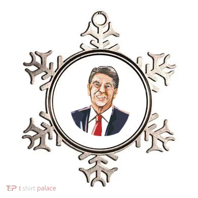 Ronald Reagan Illustration Ornament