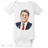 Ronald Reagan Illustration Baby Bodysuit thumb 0