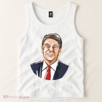 Ronald Reagan Illustration Tank Top thumb 2