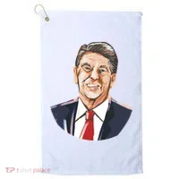 Ronald Reagan Illustration Golf Towel thumb 0