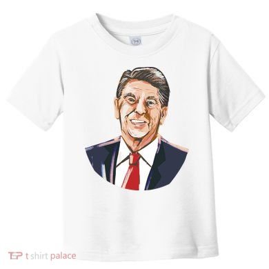 Ronald Reagan Illustration Toddler T-Shirt