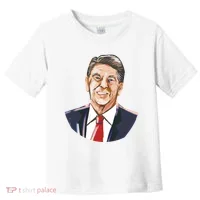 Ronald Reagan Illustration Toddler T-Shirt thumb 0