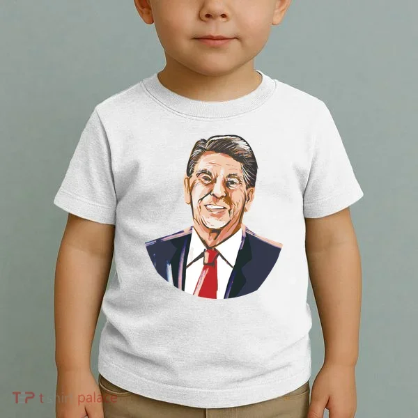 Ronald Reagan Illustration Toddler T-Shirt