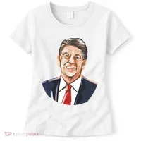 Ronald Reagan Illustration Women's T-Shirt thumb 0