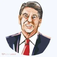 Ronald Reagan Illustration Women's T-Shirt thumb 6