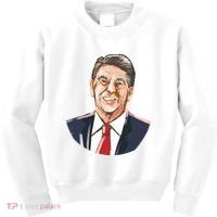 Ronald Reagan Illustration Kids Sweatshirt thumb 0