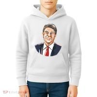 Ronald Reagan Illustration Kids Hoodie thumb 4