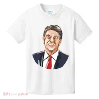 Ronald Reagan Illustration Kids T-Shirt thumb 0