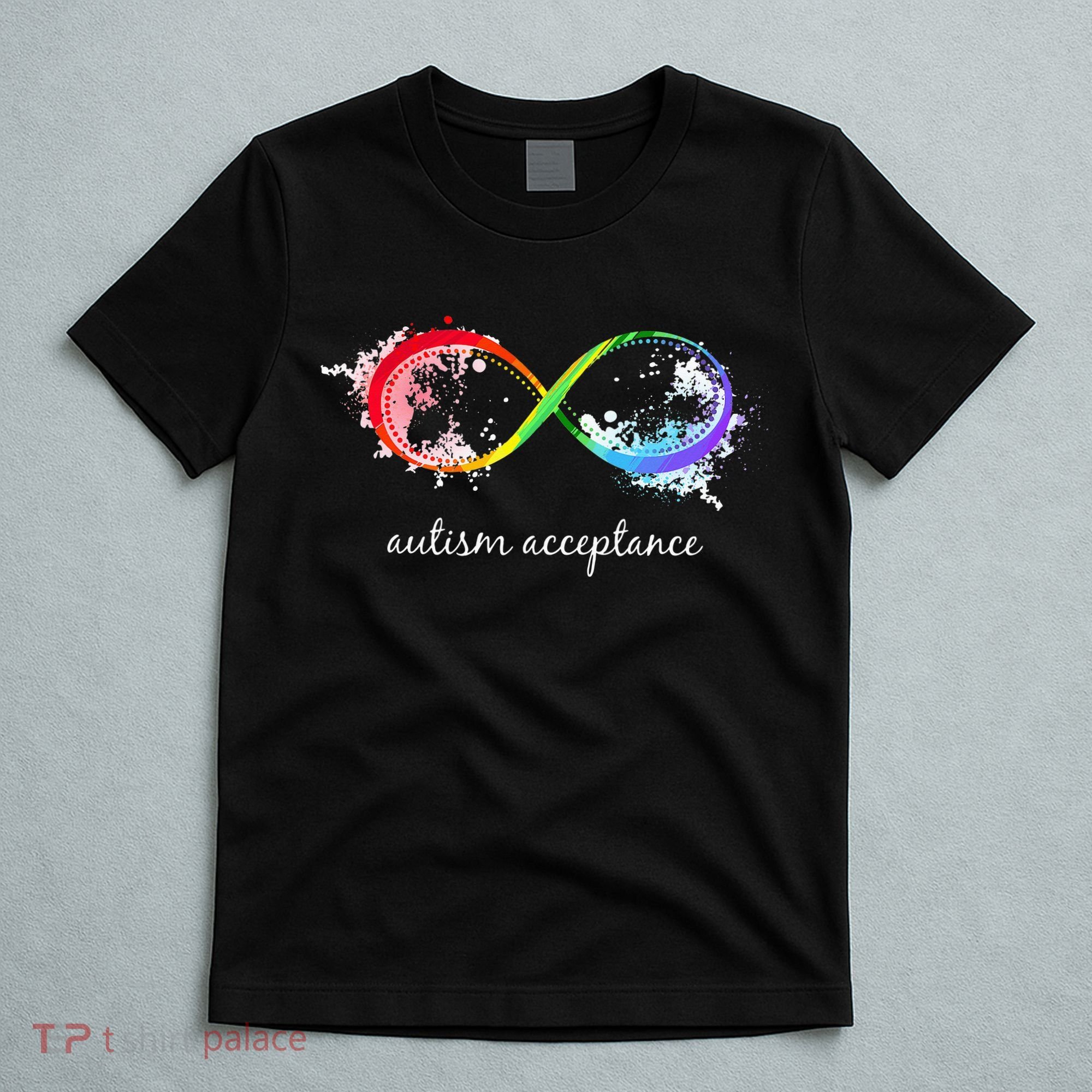 retro Red Instead Autism Autism Acceptance T-Shirt