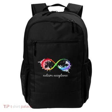 retro Red Instead Autism Autism Acceptance Backpack