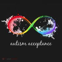 retro Red Instead Autism Autism Acceptance Women's Tank Top thumb 5
