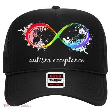 retro Red Instead Autism Autism Acceptance Hat