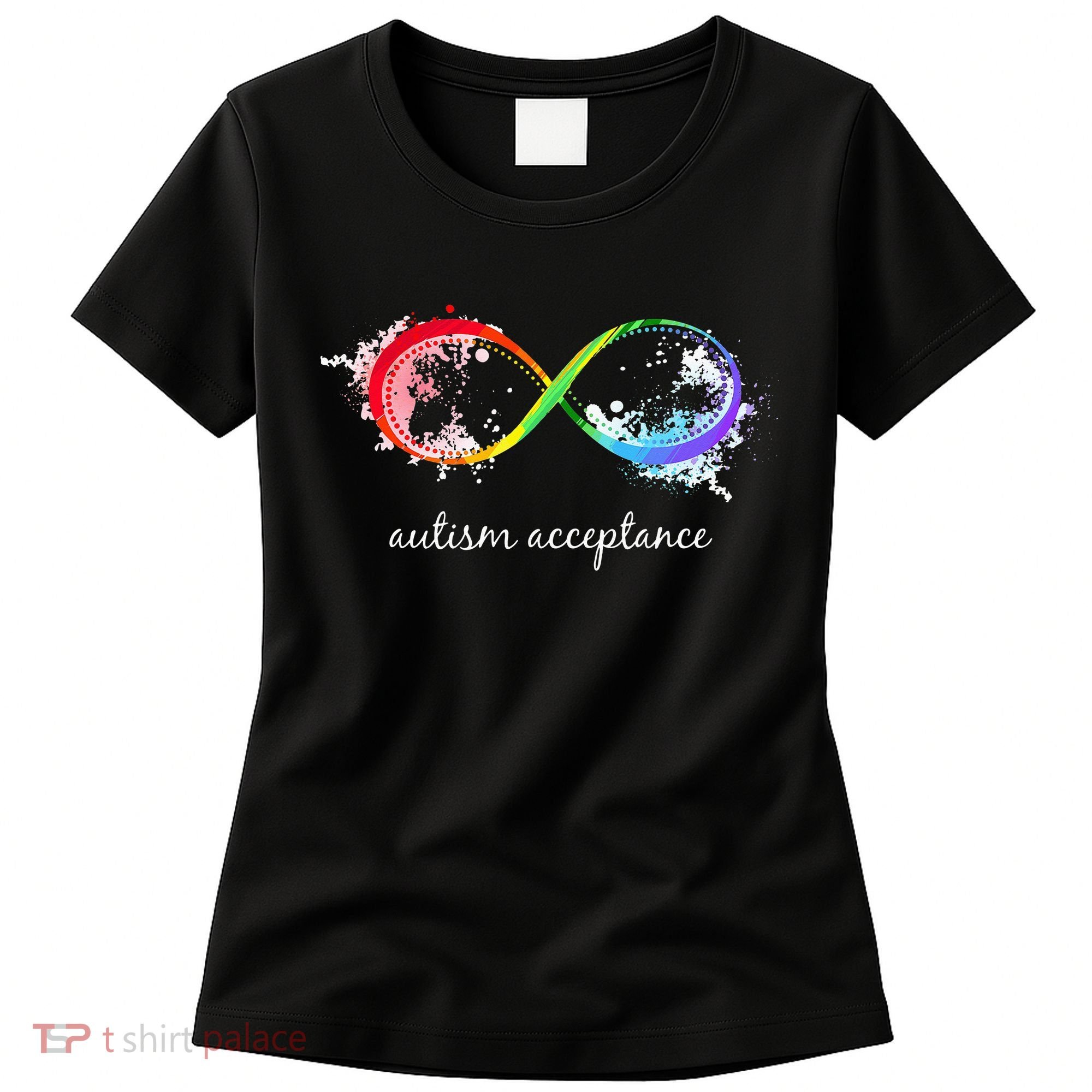 retro Red Instead Autism Autism Acceptance Women's T-Shirt
