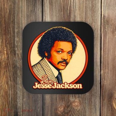 Reverend Rev Jesse Jackson Coaster