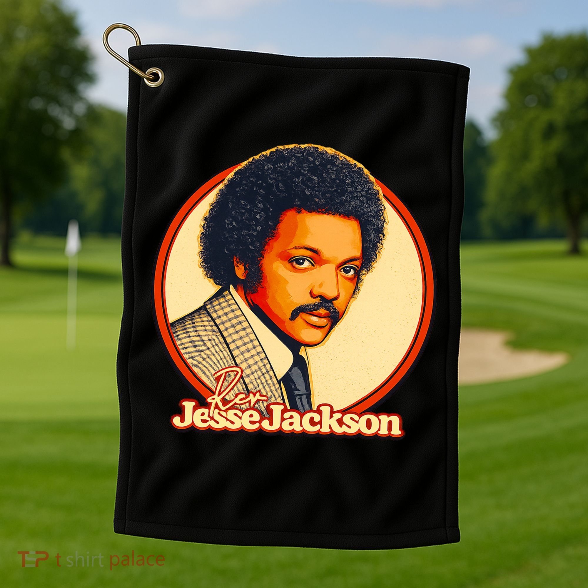 Reverend Rev Jesse Jackson Golf Towel