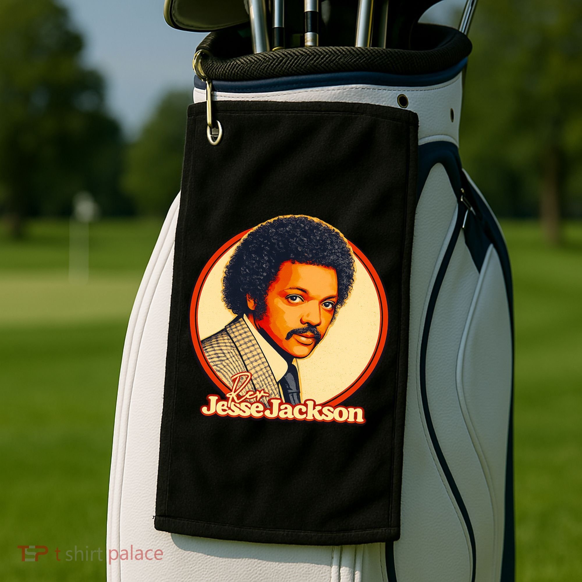 Reverend Rev Jesse Jackson Golf Towel