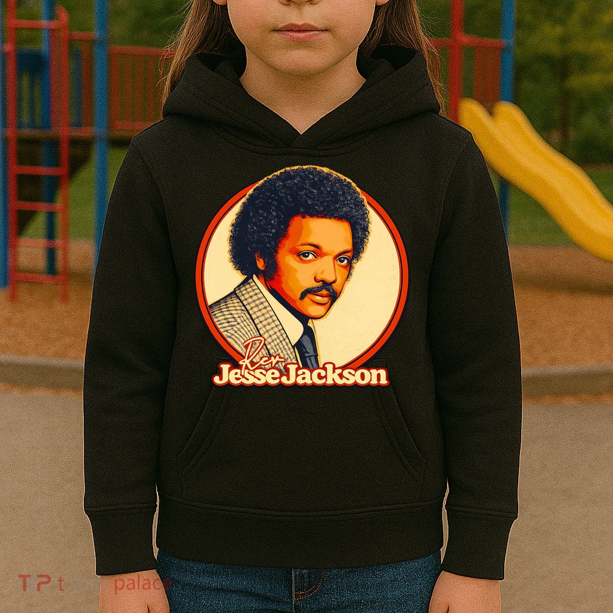 Reverend Rev Jesse Jackson Kids Hoodie