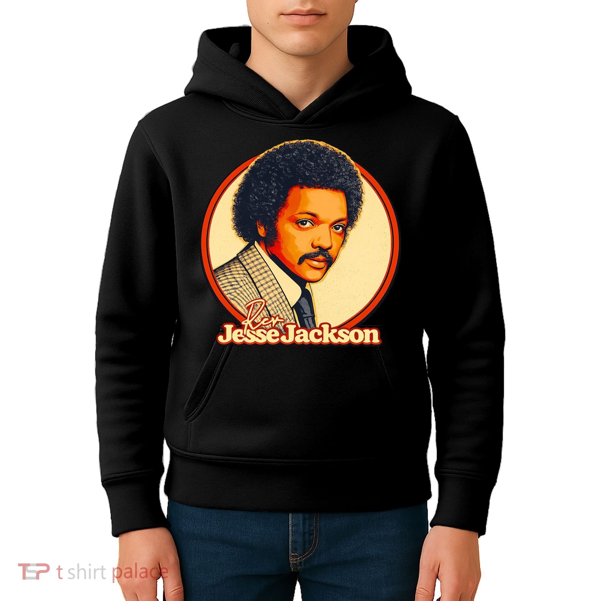 Reverend Rev Jesse Jackson Kids Hoodie