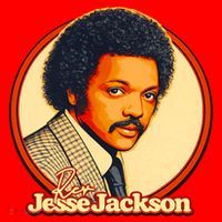 Reverend Rev Jesse Jackson Santa Hat thumb 1