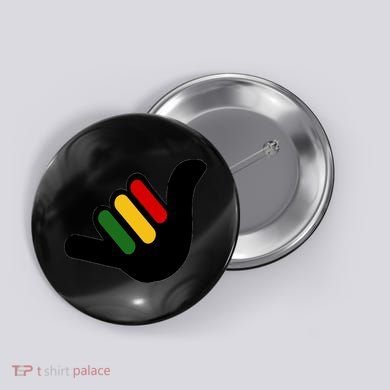Rasta Reggae Jamaica Button
