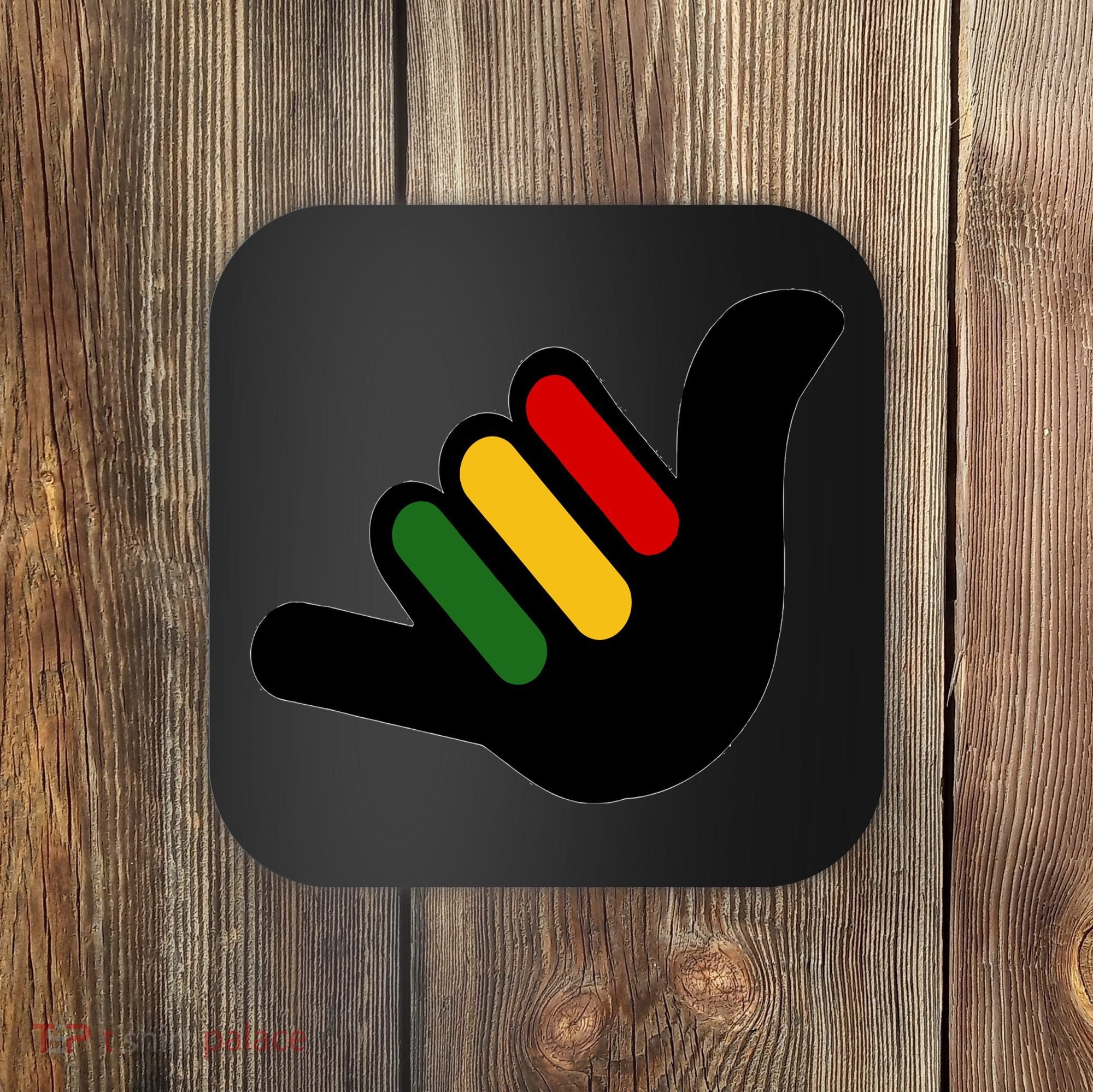 Rasta Reggae Jamaica Coaster