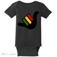 Rasta Reggae Jamaica Baby Bodysuit thumb 0