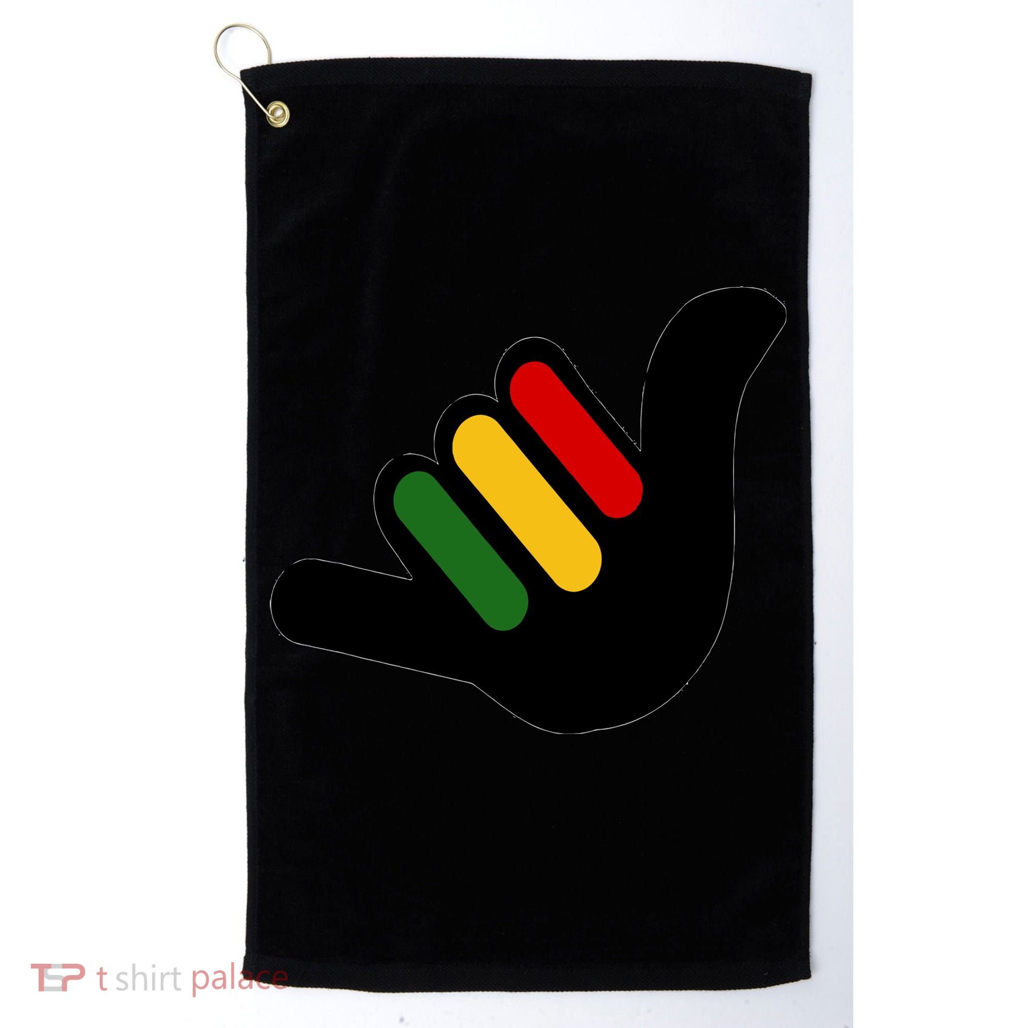 Rasta Reggae Jamaica Golf Towel