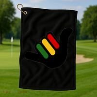 Rasta Reggae Jamaica Golf Towel thumb 1