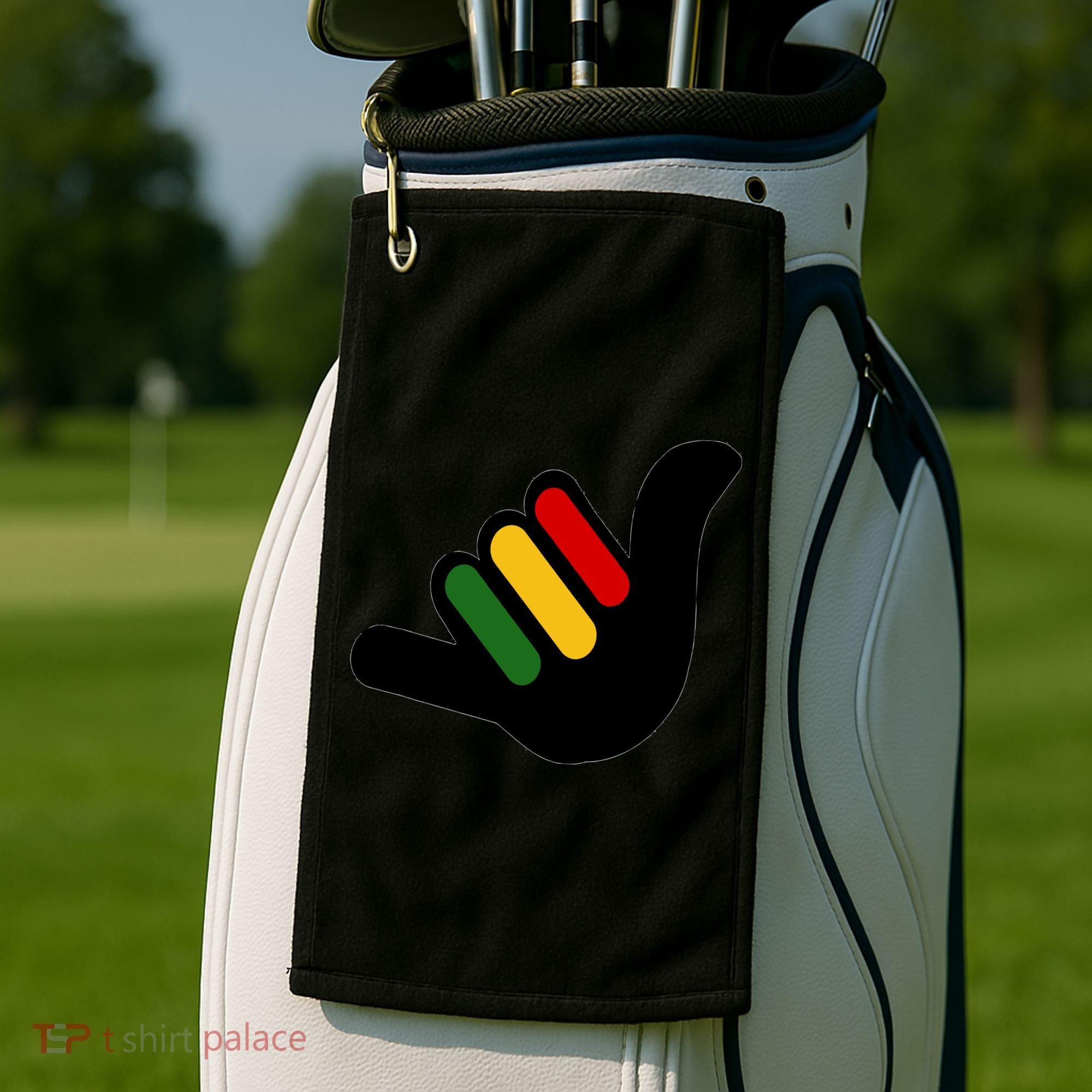 Rasta Reggae Jamaica Golf Towel