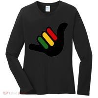 Rasta Reggae Jamaica Women's Long Sleeve Shirt thumb 0
