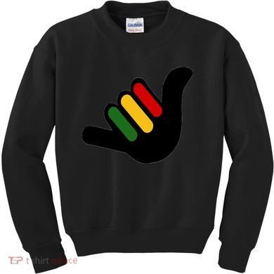 Rasta Reggae Jamaica Kids Sweatshirt