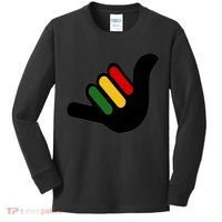 Rasta Reggae Jamaica Kids Long Sleeve Shirt thumb 0