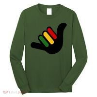 Rasta Reggae Jamaica Long Sleeve Shirt thumb 0