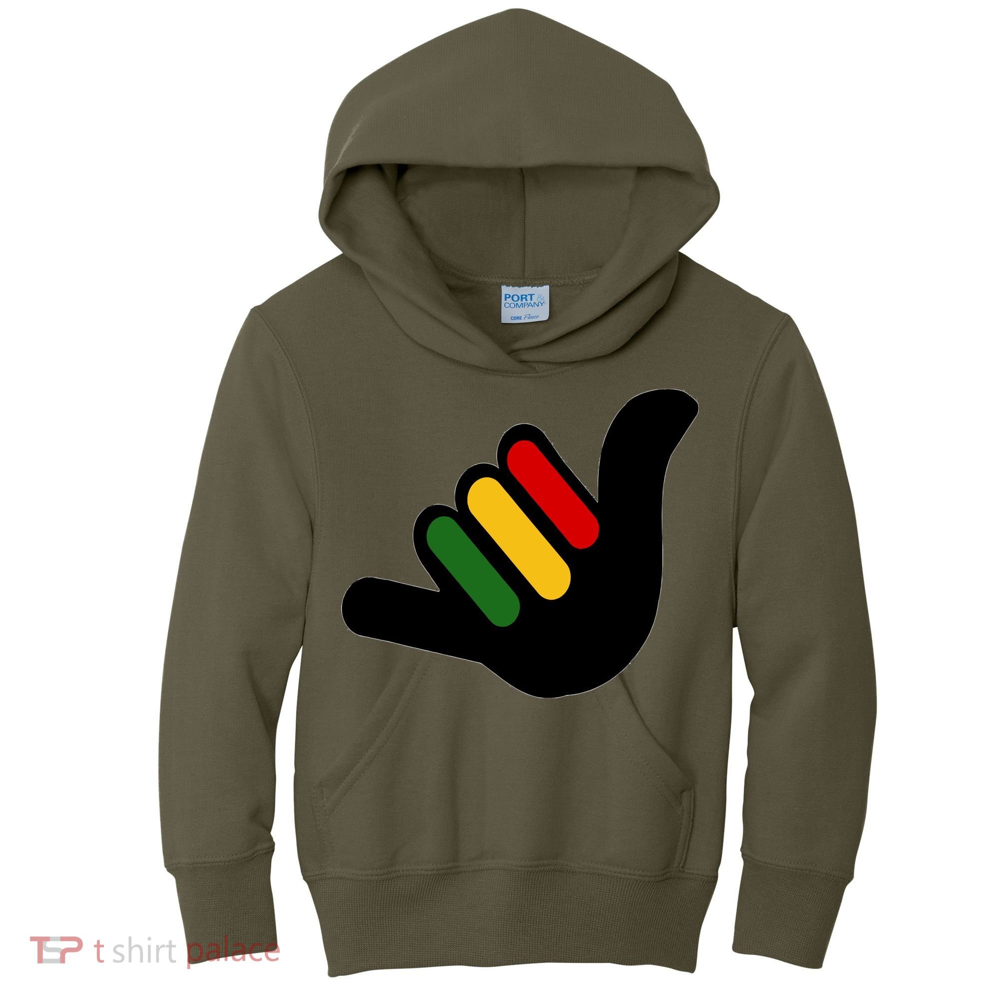 Rasta Reggae Jamaica Kids Hoodie
