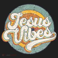 Retro Rainbow Jesus Vibes Bible Verse Christian Religious Gift Hat thumb 2