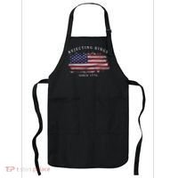 Retro Rejecting Kings Since 1776 Protest Pro Democracy Apron thumb 0