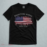 Retro Rejecting Kings Since 1776 Protest Pro Democracy T-Shirt thumb 5