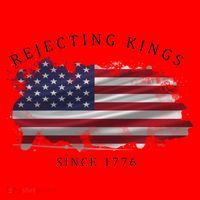 Retro Rejecting Kings Since 1776 Protest Pro Democracy Santa Hat thumb 1