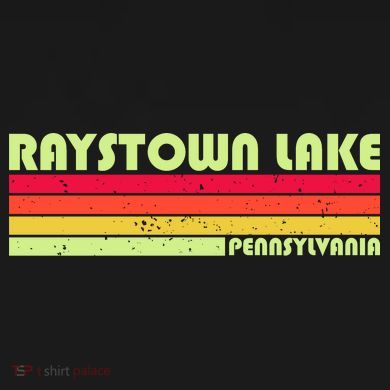 Retro Raystown Lake Pennsylvania Ornament