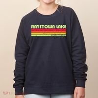 Retro Raystown Lake Pennsylvania Women's Sweatshirt thumb 0