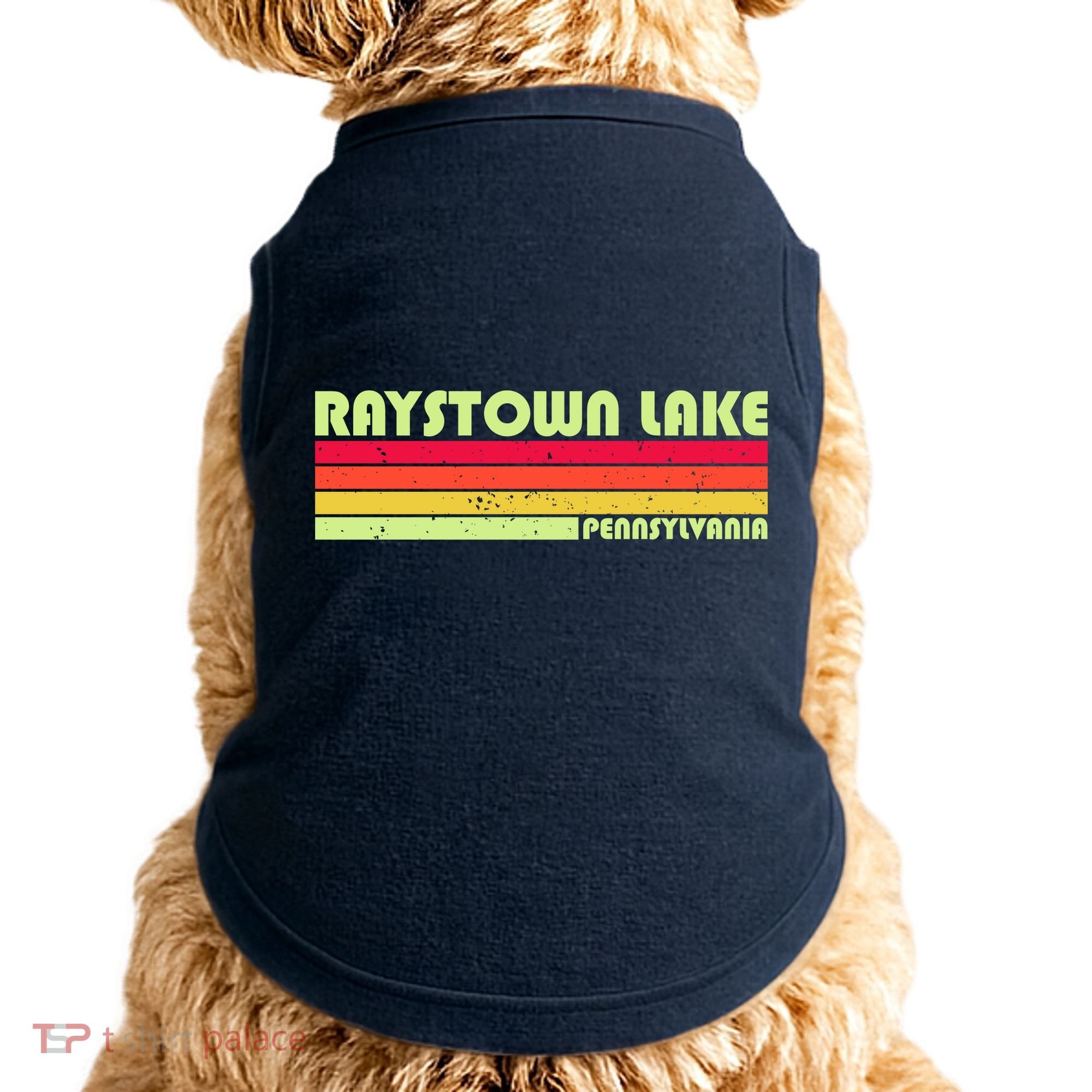 Retro Raystown Lake Pennsylvania Doggie Tank