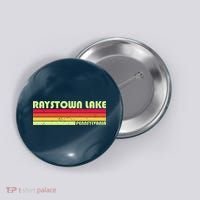 Retro Raystown Lake Pennsylvania Button thumb 0
